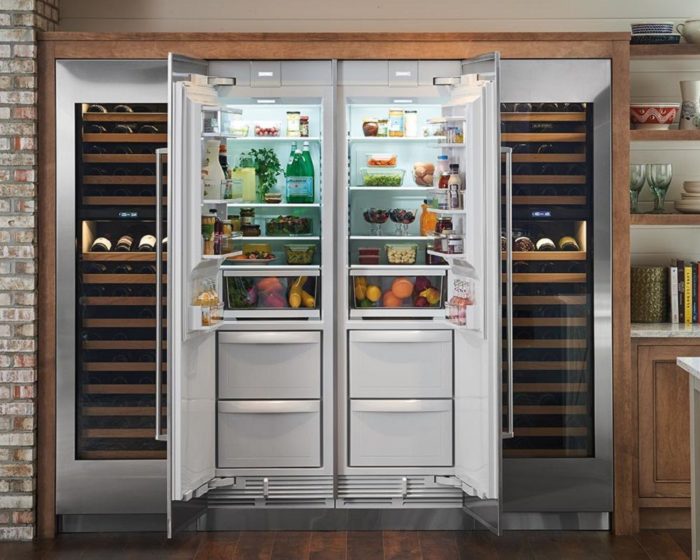 installing a sub zero refrigerator