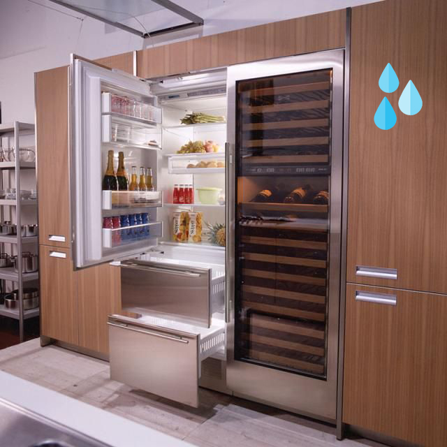 Sub-Zero-Refrigerator is leaking water