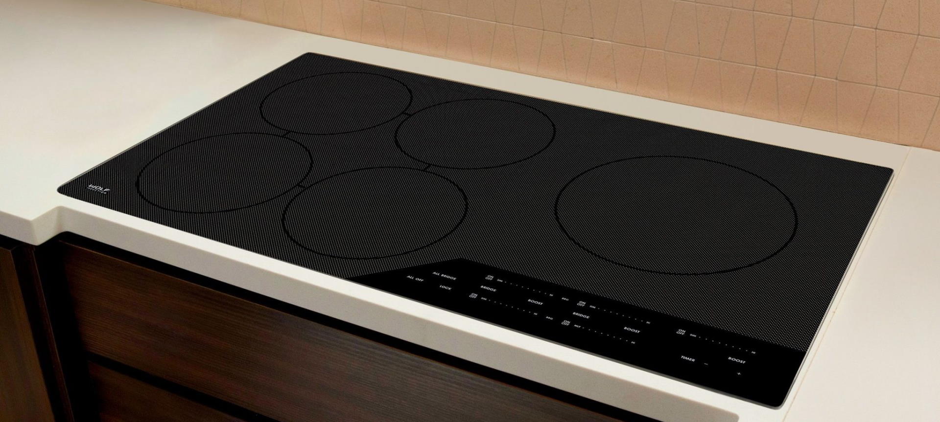 wolf induction stove top